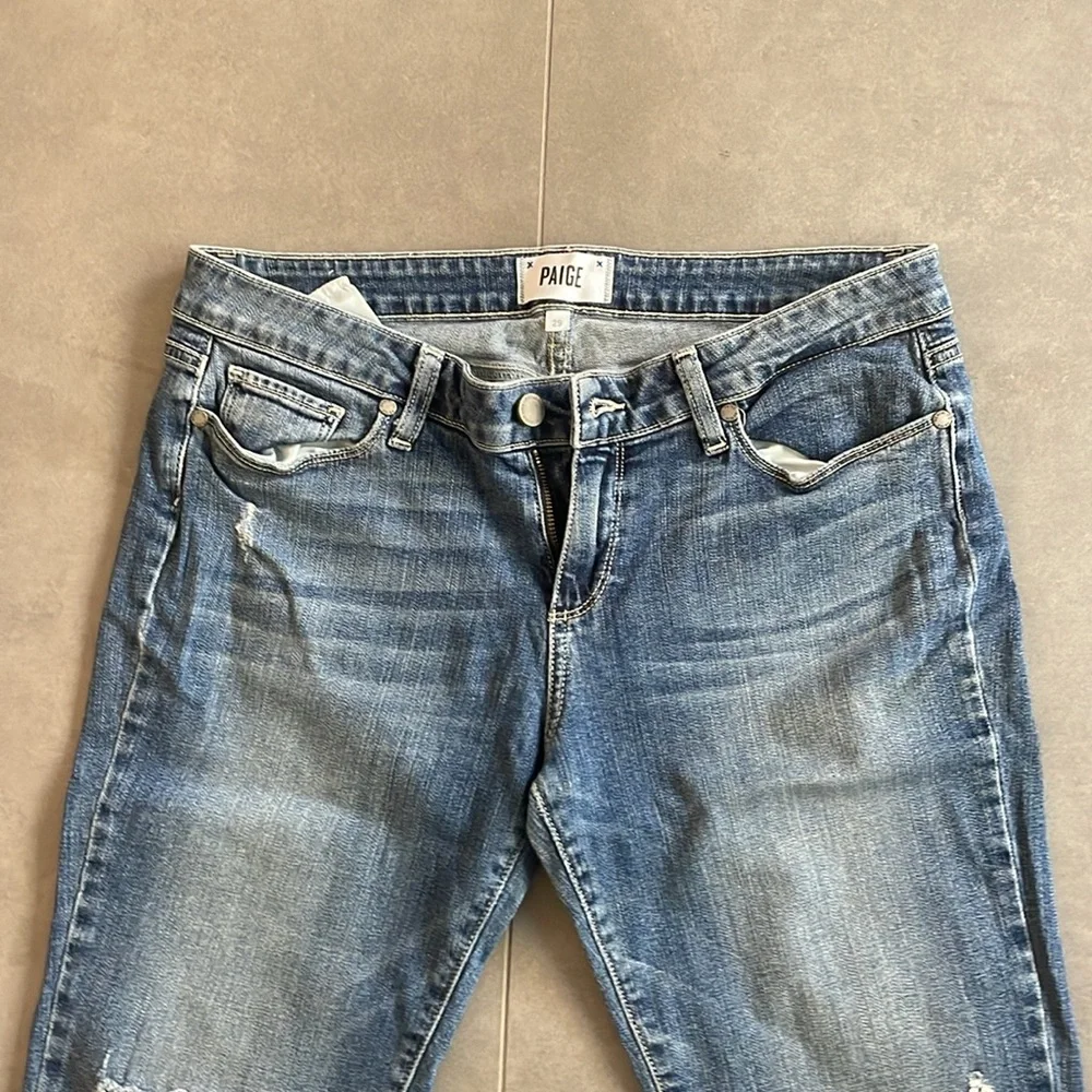 Paige Jimmy Jimmy crop jeans
Sizes 29
Good quality - Picture 2 of 6